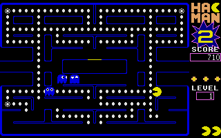 Hacman II atari screenshot